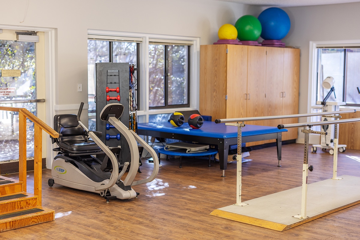 The rehab salon at the West Village facility
